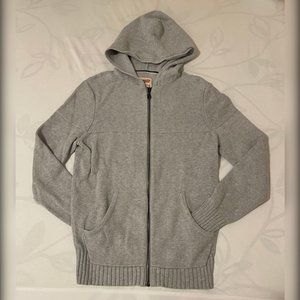 Levi - Grey Zip Hoodie
